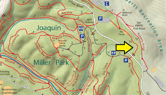 Joaquin Miller Park Map - South Carolina Map